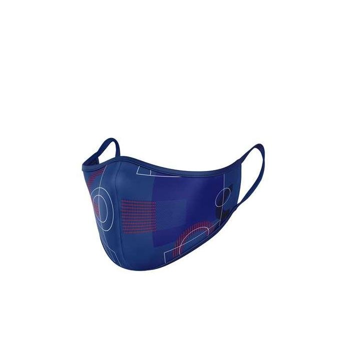 Mascarilla Higiénica de Tela Reutilizable F.C. Barcelona Adulto Azul