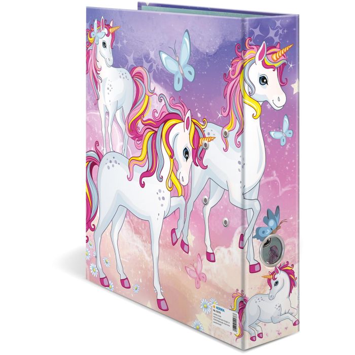 HERMA Motiv-Ordner A4 Einhorn 3 HERMA Motiv-Ordner A4 Einhorn 3
