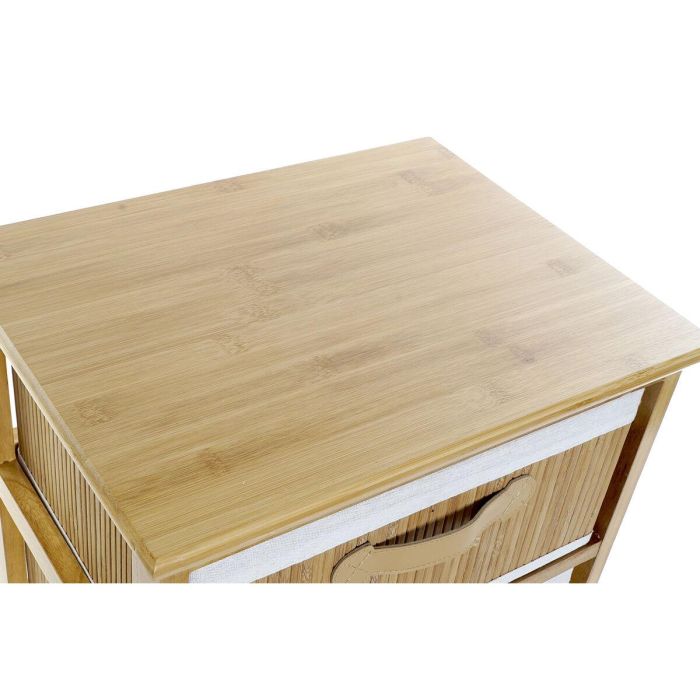 Cajonera DKD Home Decor Natural Bambú Madera de Paulonia 42 x 32 x 45 cm 2