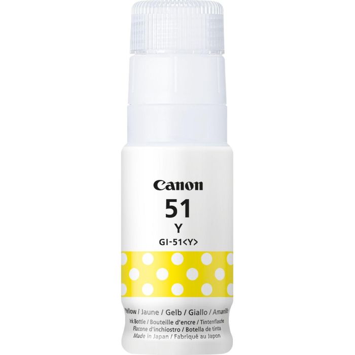 Cartucho Tinta Canon Amarillo Gi - 51Y 70 mL 2 Cartucho Tinta Canon Amarillo Gi - 51Y 70 mL 2
