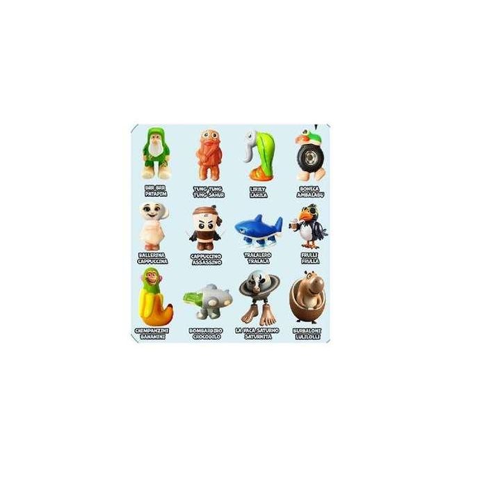 Figura squeeze brainrot 10 cm. 13 modelos para coleccionar. incluye 12 unidades. - modelos surtidos 1 Figura squeeze brainrot 10 cm. 13 modelos para coleccionar. incluye 12 unidades. - modelos surtidos 1