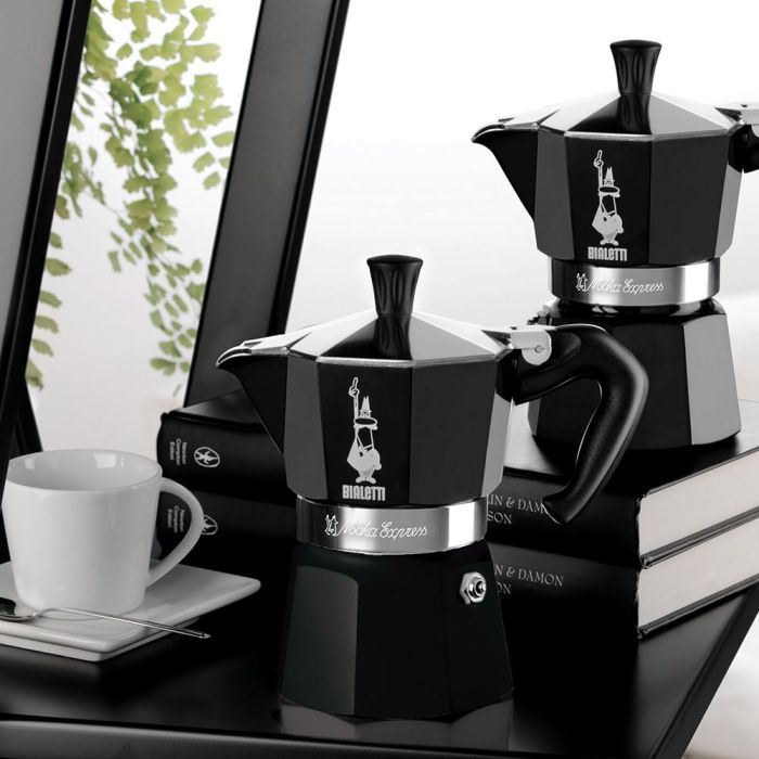 Bialetti Moka Express 3TZ nera 1 Bialetti Moka Express 3TZ nera 1