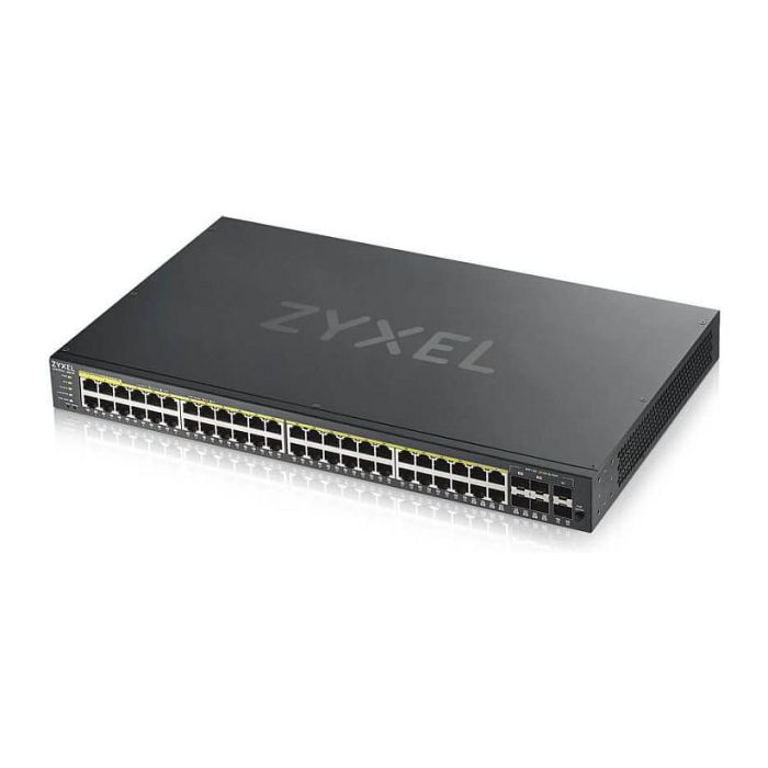 Zyxel GS1920-48HPV2 Switch Gestionado Gigabit Ethernet PoE Negro 48 Puertos GS192048HPV2-EU0101F 3