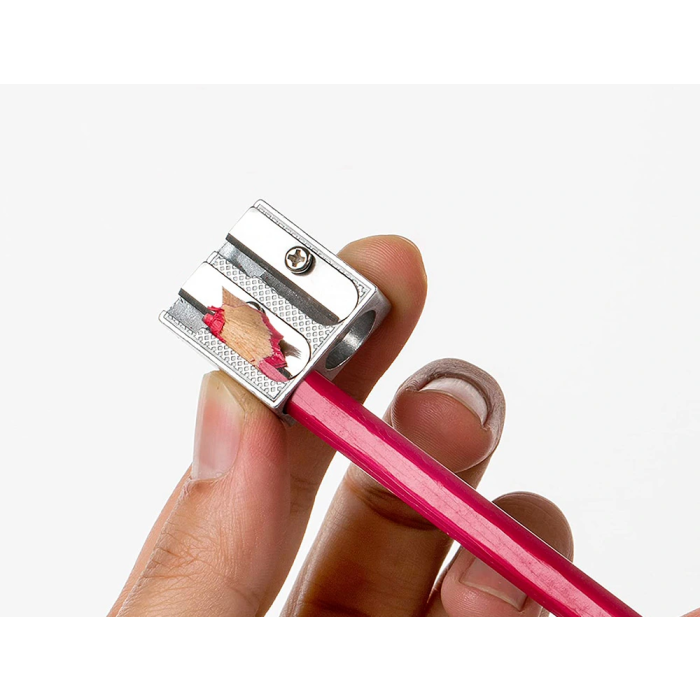 Q-connect Sacapuntas Metálico 2 Usos Cuña 4 Q-connect Sacapuntas Metálico 2 Usos Cuña 4