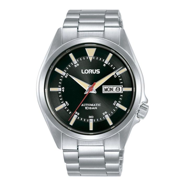Reloj Hombre Lorus RL417BX9 Negro Plateado Reloj Hombre Lorus RL417BX9 Negro Plateado