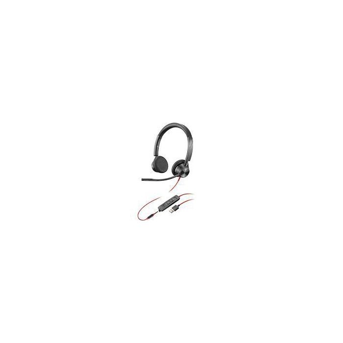 Poly Blackwire 3320, Microsoft, USB-C Poly Blackwire 3320, Microsoft, USB-C