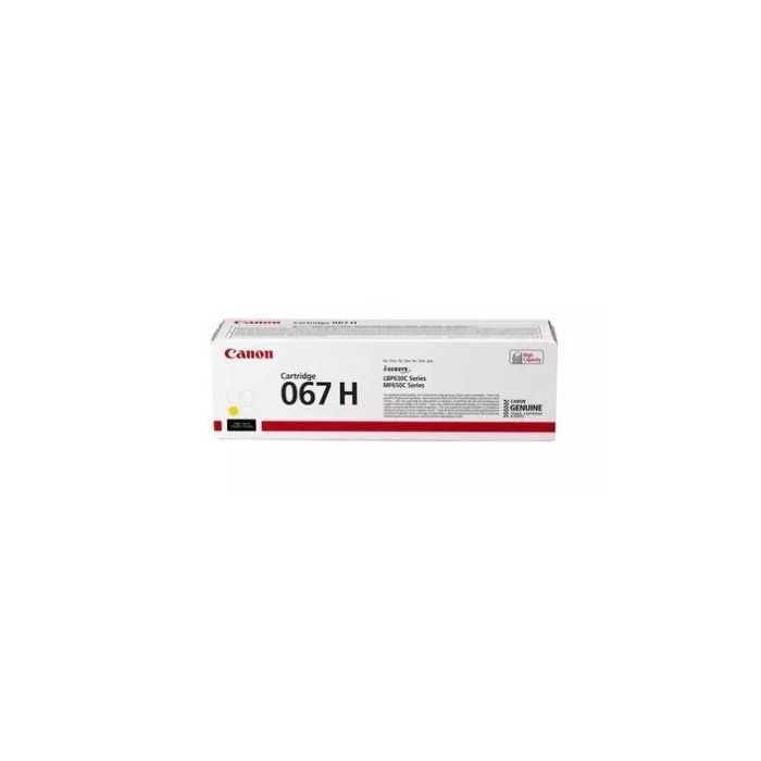 CANON Toner 067H amarillo, i-SENSYS LBP631 LBP633 MF651 MF655 MF657 2.350p. CANON Toner 067H amarillo, i-SENSYS LBP631 LBP633 MF651 MF655 MF657 2.350p.