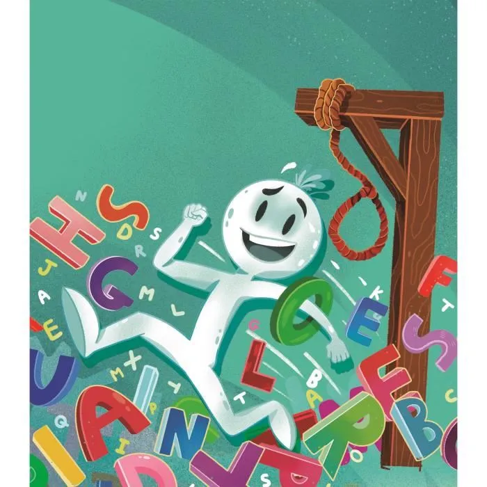 Clementoni CLE52868 El Ahorcado Juego de Mesa para Niños y Familias 3