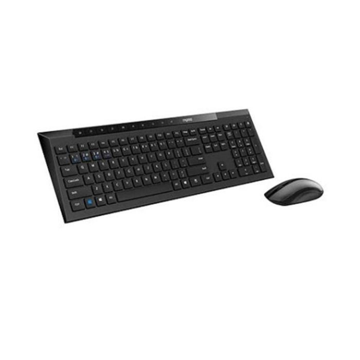 Teclado + Raton Rapoo 8210M Negro 1 Teclado + Raton Rapoo 8210M Negro 1