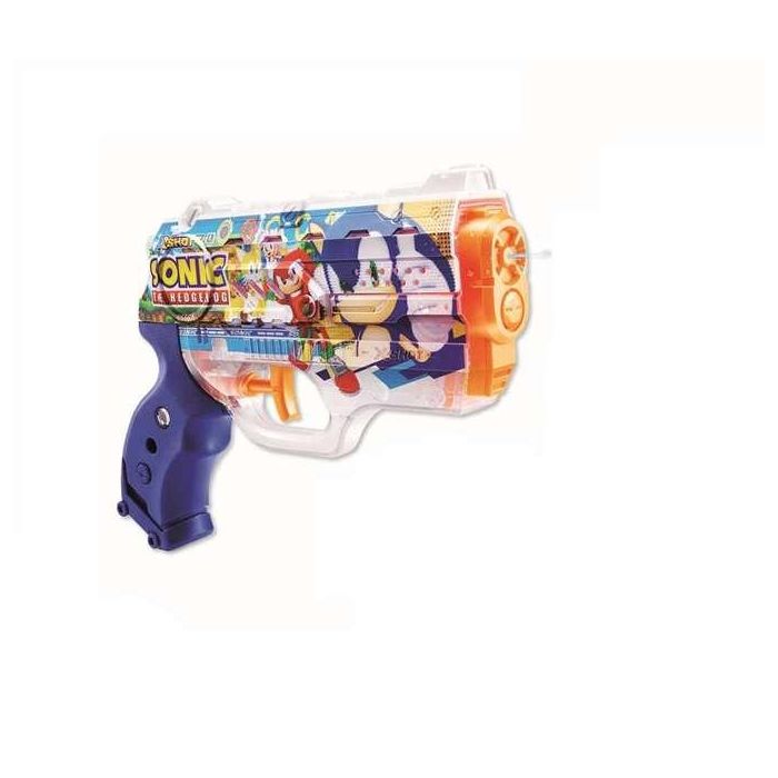 Pistola de agua x-shot nano skins sonic, carga rápida