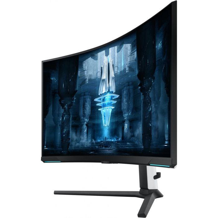 Samsung LS32BG850NPX Monitor Gaming 32 Pulgadas, 4K UHD, Mini-LED, Quantum HDR 2000, 240Hz, 1ms, Curvo 1000R, Freesync Premium Pro, G-Sync Compatible, Blanco 22