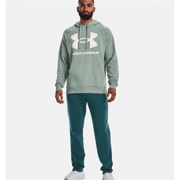 Sudadera con Capucha Hombre Under Armour Rival Big Logo Verde S 2 Sudadera con Capucha Hombre Under Armour Rival Big Logo Verde S 2