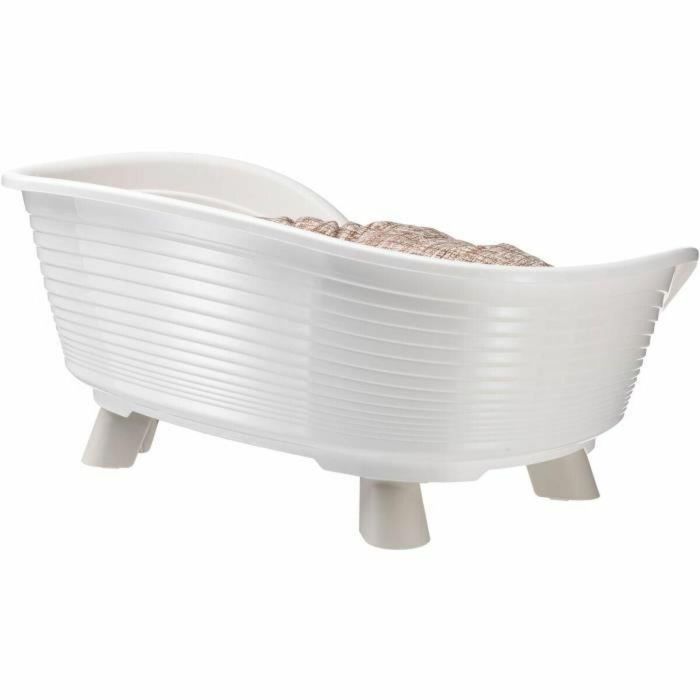 Ferplast Cesta TRONO 4 con cojín relax - Blanco 3 Ferplast Cesta TRONO 4 con cojín relax - Blanco 3