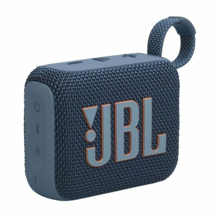 JBL JBLGO4BLU Altavoz Go 4 Bluetooth Portátil IP67 Resistente Agua Polvo 7h Batería Graves Potentes Sonido Pro 4.2W Azul