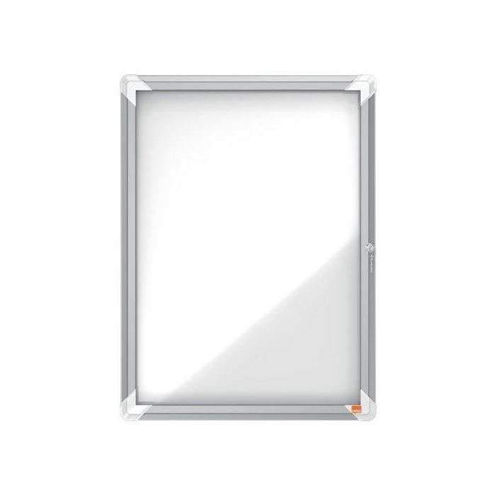 Vitrina Nobo De Interior Blanca Magnetica Para 4 Hojas A4