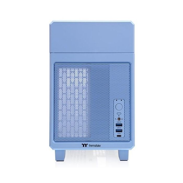 Thermaltake TR100 Mini Tower Caja PC Azul, Soporte Fuentes SFX, Radiadores 120/240mm, Ventiladores 120/140mm, Bahías 2.5" 2 Thermaltake TR100 Mini Tower Caja PC Azul, Soporte Fuentes SFX, Radiadores 120/240mm, Ventiladores 120/140mm, Bahías 2.5" 2