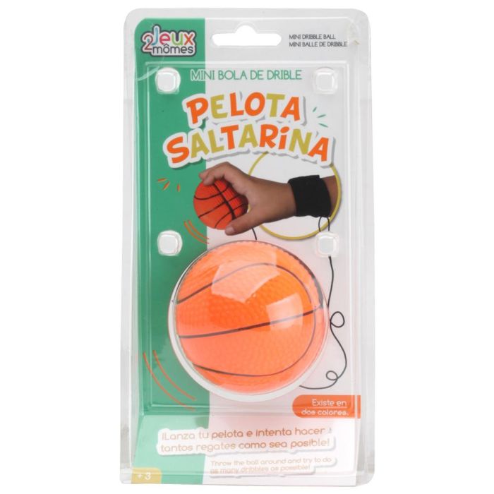 Jeux 2 momes Pelota Saltarina Con Goma Elástica d.6,5 cm Modelos Surtidos 1