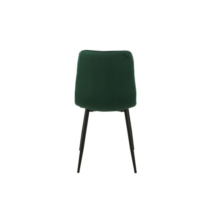 Silla Romimex Verde Terciopelo Metal 45 x 89 x 55 cm 1