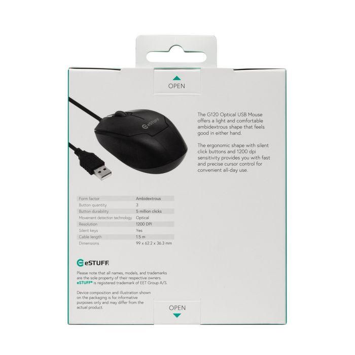 eSTUFF G120 Optical USB Mouse 6 eSTUFF G120 Optical USB Mouse 6