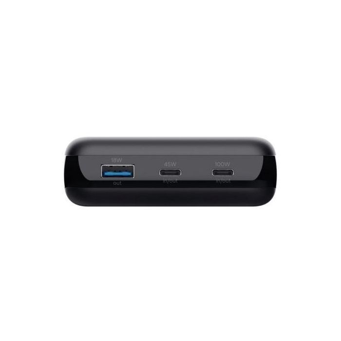 Trust 25240 Batería Externa Laro 20000mAh 100W para Portátiles MacBook USB-C 3 Puertos (2x USB-C/1x USB-A) 3 Trust 25240 Batería Externa Laro 20000mAh 100W para Portátiles MacBook USB-C 3 Puertos (2x USB-C/1x USB-A) 3