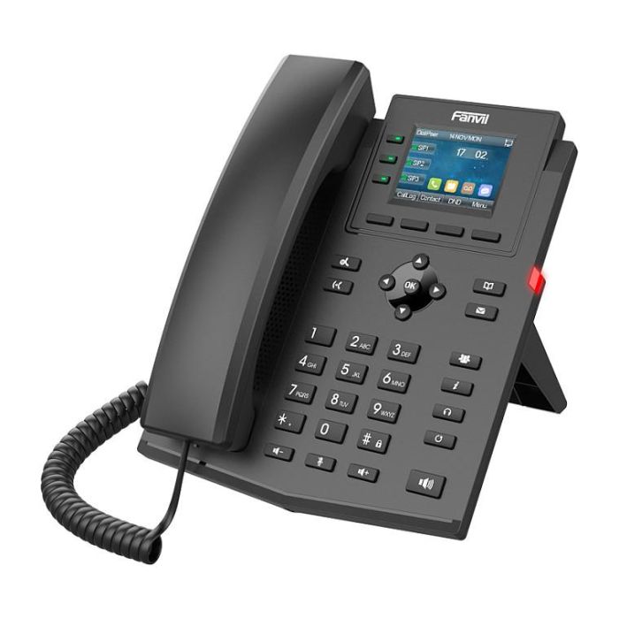 Fanvil X303W Teléfono IP Negro con Wi-Fi 1