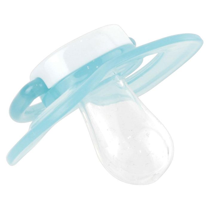 Tom et Zoe Chupete Fosforescente con Protector Higiénico Reversible de Silicona para Bebés de 6 a 18 Meses Libre de BPA 1