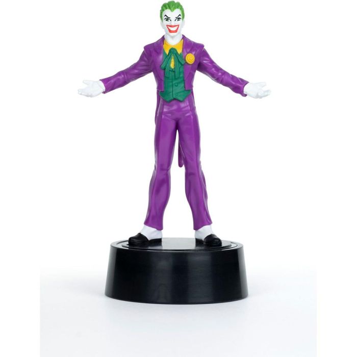 DC COMICS 24861 Figura LED Joker Multiverso DC Comics con Proyector de Logo, 10 cm