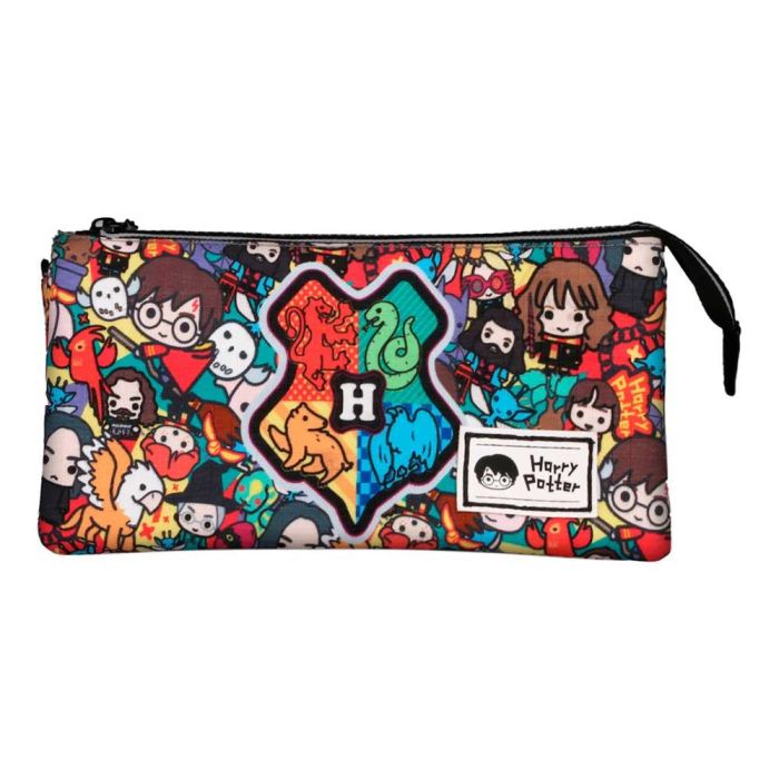 Estuche Portatodo Triple HS Accio Harry Potter Multicolor 0 Estuche Portatodo Triple HS Accio Harry Potter Multicolor 0