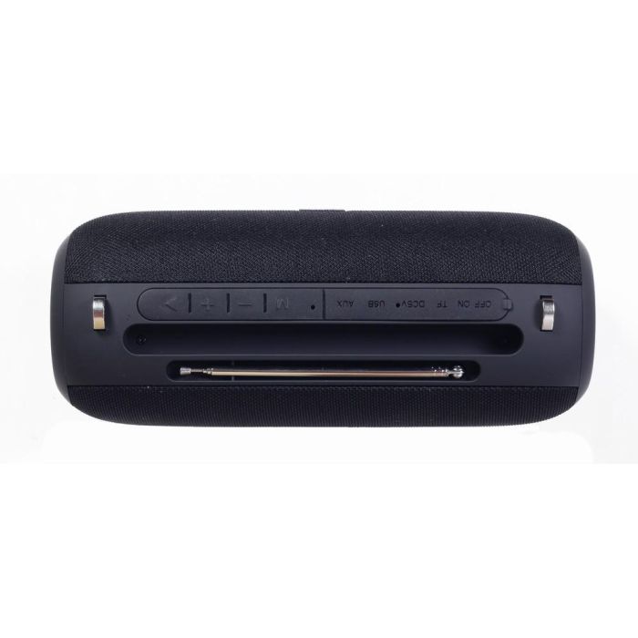 Gembird SPK-BT-17 Altavoz Bluetooth Portátil con Antena, Radio FM, USB y 3.5mm - Negro 2 Gembird SPK-BT-17 Altavoz Bluetooth Portátil con Antena, Radio FM, USB y 3.5mm - Negro 2