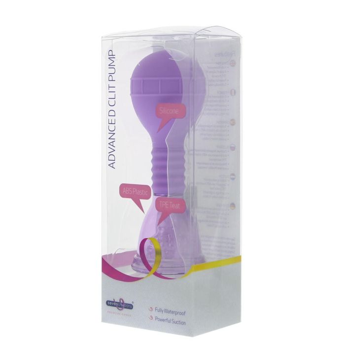 Bomba para el Pene Seven Creations Premium Range Morado 1