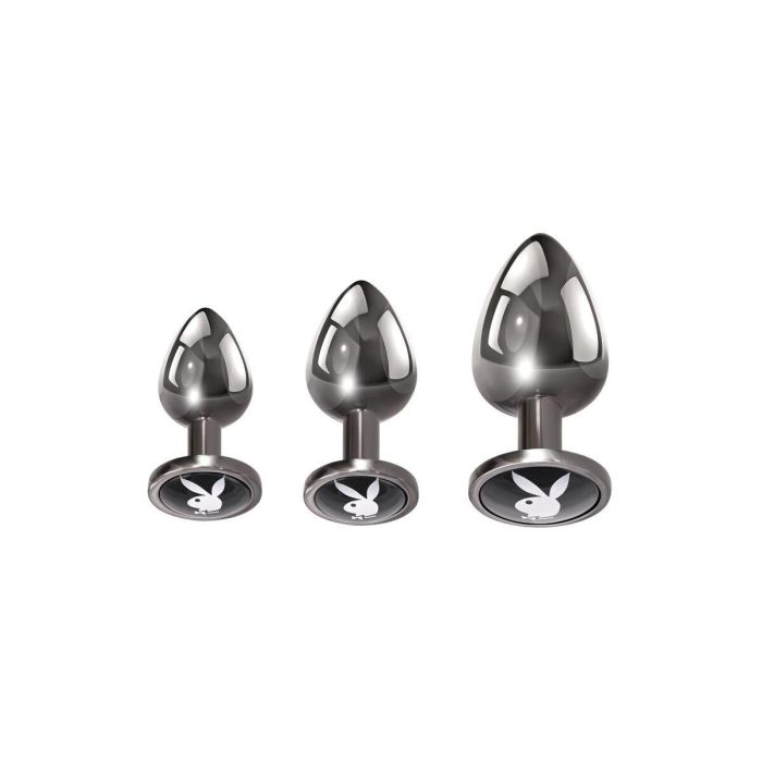 Plug Anal Playboy Playboy Plateado 15 Plug Anal Playboy Playboy Plateado 15