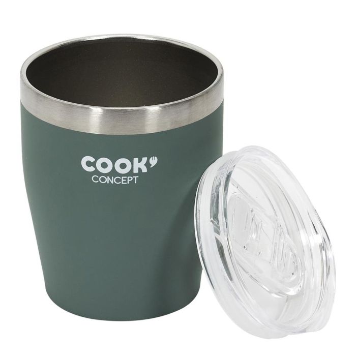 Cook Concept Vaso Térmico Espresso 200 Ml Take Away Acero Inoxidable 4 Cook Concept Vaso Térmico Espresso 200 Ml Take Away Acero Inoxidable 4