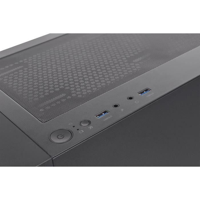 Caja de PC Mid Tower sin fuente de alimentación - THERMALTAKE View 200 TG ARGB (Negro) - ATX/Micro ATX - 3x120mm A-RGB - USB 3.0/2.0 - Vidrio templado 5 Caja de PC Mid Tower sin fuente de alimentación - THERMALTAKE View 200 TG ARGB (Negro) - ATX/Micro ATX - 3x120mm A-RGB - USB 3.0/2.0 - Vidrio templado 5