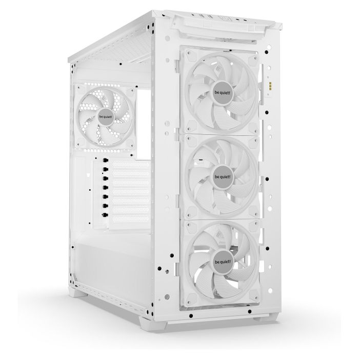 Be Quiet! SHADOW BASE 800 FX White Midi Tower ATX EATX Micro ATX Mini-ITX Iluminación Multi Acero Vidrio Templado ABS