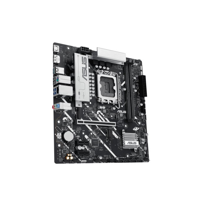 PLACA ASUS PRIME B860M-K INTEL1851 2DDR5 HDMI/DISPLAYPORTS PCIE4.0 4SATA3 USB2.0 MATX 2