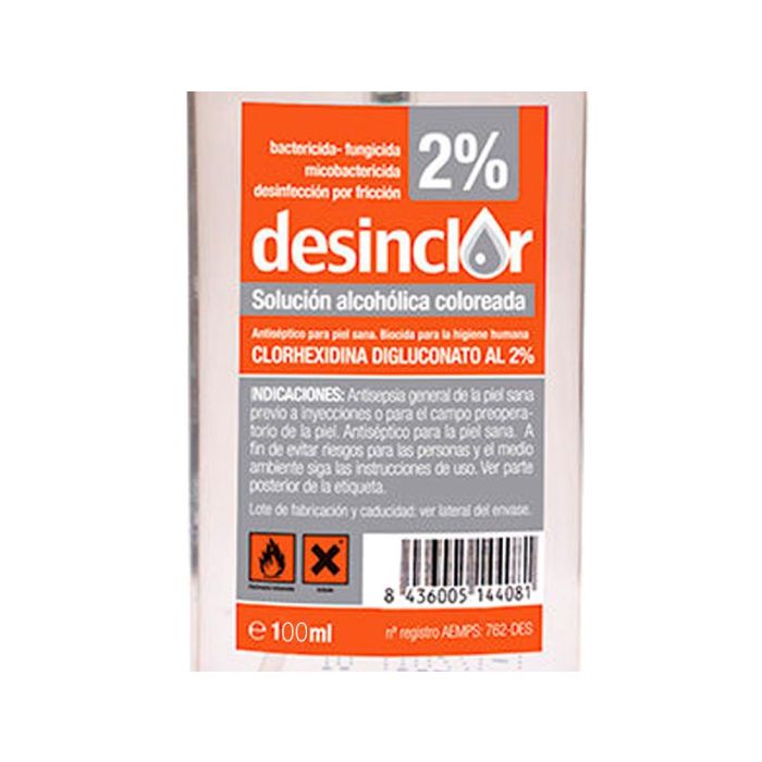 Desinclor Solucion 2% Alcoholica Bote De 100 mL 2