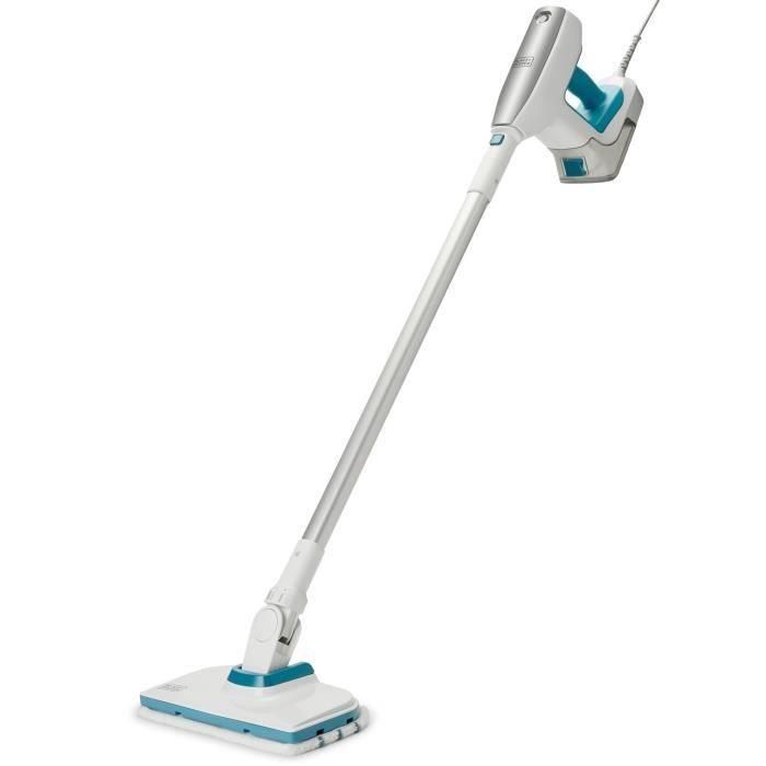 Mopa a vapor multifunción - BLACK & DECKER - BHSM15FX08-QS - 1500 W - 8 accesorios - Blanco / Gris / Azul 1 Mopa a vapor multifunción - BLACK & DECKER - BHSM15FX08-QS - 1500 W - 8 accesorios - Blanco / Gris / Azul 1