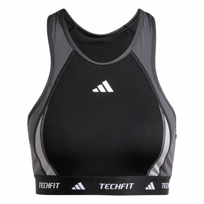Sujetador Deportivo Adidas Techfit Negro Sujetador Deportivo Adidas Techfit Negro