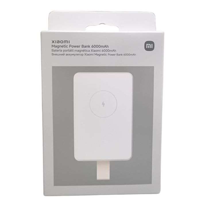 Xiaomi BHR9074GL Power Bank Magnético 6000mAh GL 1 Xiaomi BHR9074GL Power Bank Magnético 6000mAh GL 1