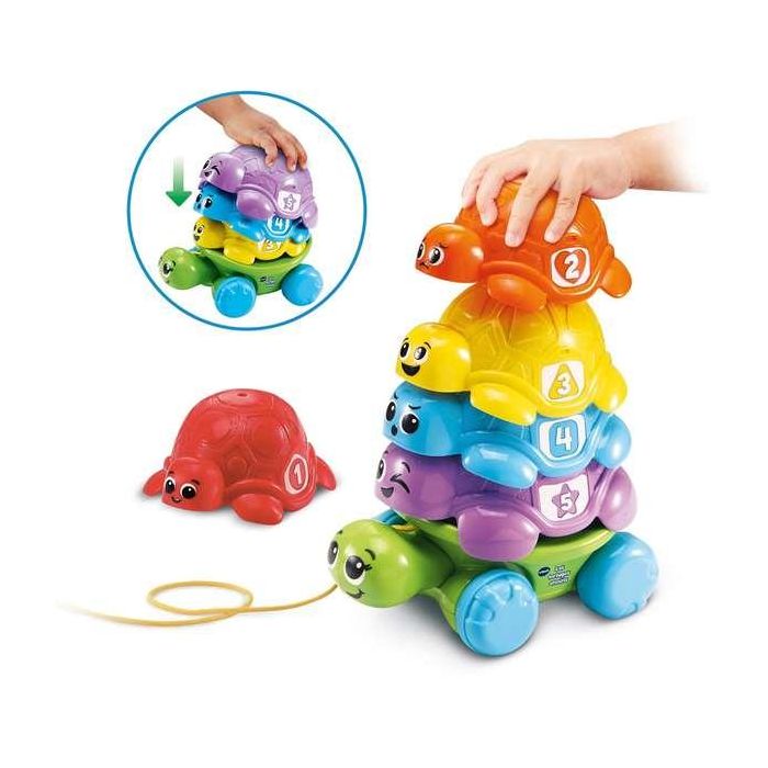 Apilables De Colores Las Tortugas Arcoiris 80-609322 V-Tech 6 Apilables De Colores Las Tortugas Arcoiris 80-609322 V-Tech 6
