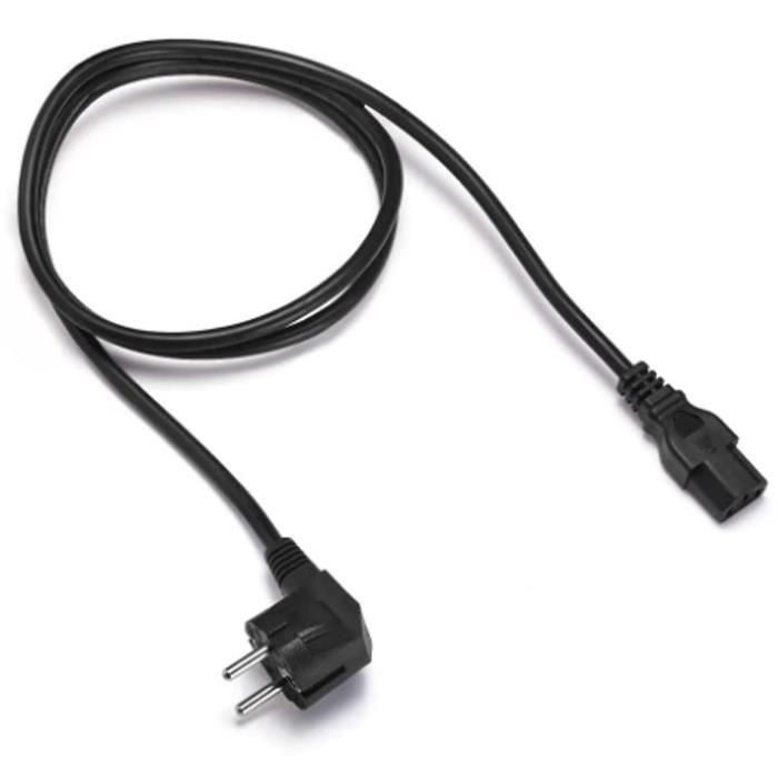 Cable de carga ECOFLOW AC EU OB02894 - Para conectar su serie RIVER o DELTA a una fuente de alimentación de CA - 1,5 m Cable de carga ECOFLOW AC EU OB02894 - Para conectar su serie RIVER o DELTA a una fuente de alimentación de CA - 1,5 m