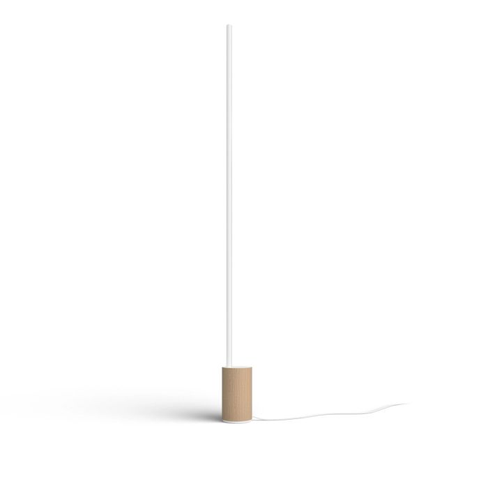 Philips Hue Gradient Signe Oak Stehleuchte 1800lm 1