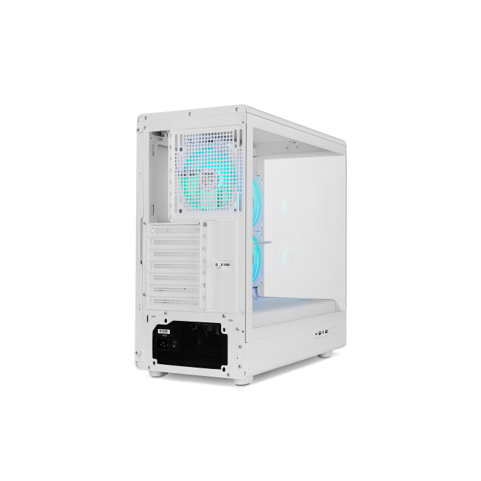 Nox Caja Hummer Signal | Semitorre Frameless Argb Blanco 4 Nox Caja Hummer Signal | Semitorre Frameless Argb Blanco 4
