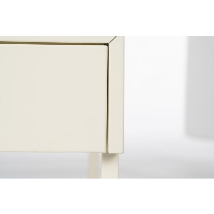 Mesita Crema Acero 43 X 41 X 50 cm