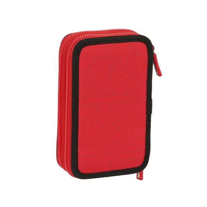 Plumier Doble Sevilla Fútbol Club Negro Rojo 12.5 x 19.5 x 4 cm (28 piezas) 1 Plumier Doble Sevilla Fútbol Club Negro Rojo 12.5 x 19.5 x 4 cm (28 piezas) 1