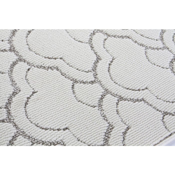 DKD Home Decor Alfombra Oriental Reveal Blanco Gris 240 x 60 cm 2