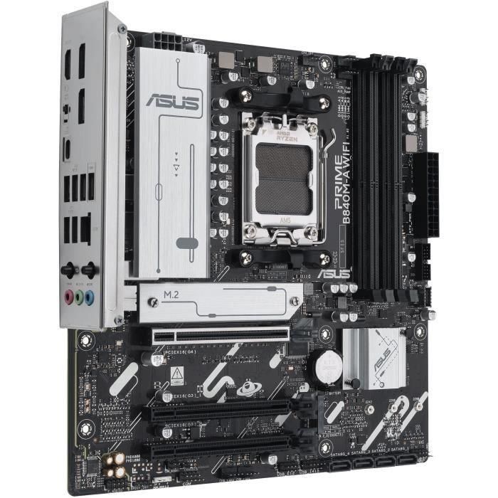 ASUS 90MB1J20-M0EAY0 PRIME B840M-A WiFi Placa Base AM5 micro ATX DDR5 para Procesadores AMD Ryzen 7000-9000 2