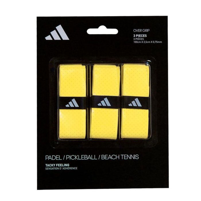 Overgrip Adidas AC2BA1YE Amarillo 3 Unidades 0 Overgrip Adidas AC2BA1YE Amarillo 3 Unidades 0