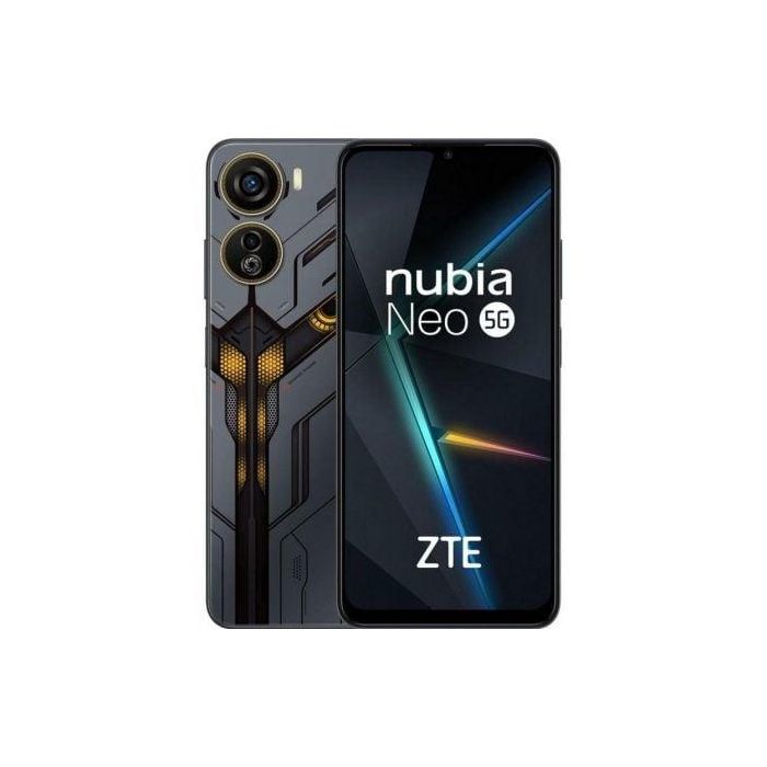 ZTE P720F03 Smartphone Nubia Neo 5G 8GB RAM 256GB 6.6" FHD+ 120Hz para Gaming con Unisoc T820 50MP Negro