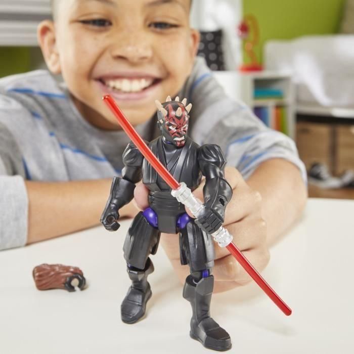 MixMashers Darth Maul, figura personalizable de 12 cm para mezclar y combinar con accesorios, Star Wars, a partir de 4 años 2 MixMashers Darth Maul, figura personalizable de 12 cm para mezclar y combinar con accesorios, Star Wars, a partir de 4 años 2